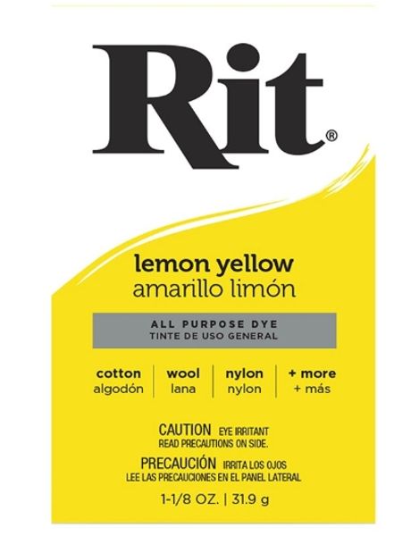 Hovedbilde Rit tekstilfarge  – Yellow Lemon