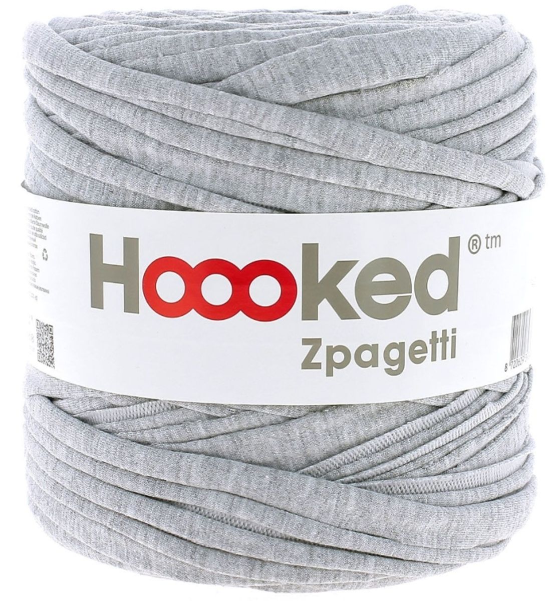 Hoooked Zpagetti, 700 - 800 g - Grey Pillow