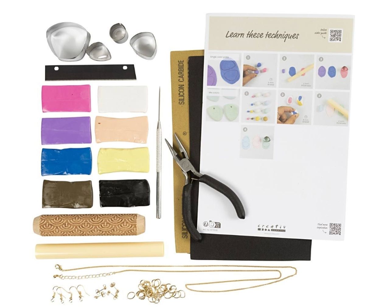 Start DIY kit, smykke-leire