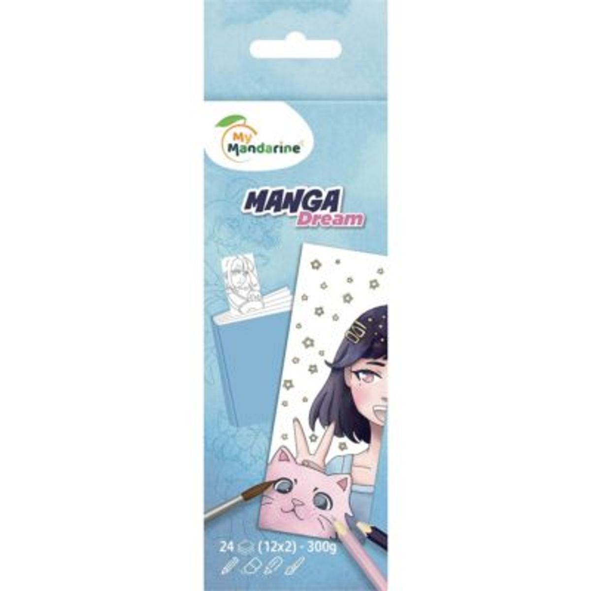Graffy Fargelegging Bokmerke –Manga