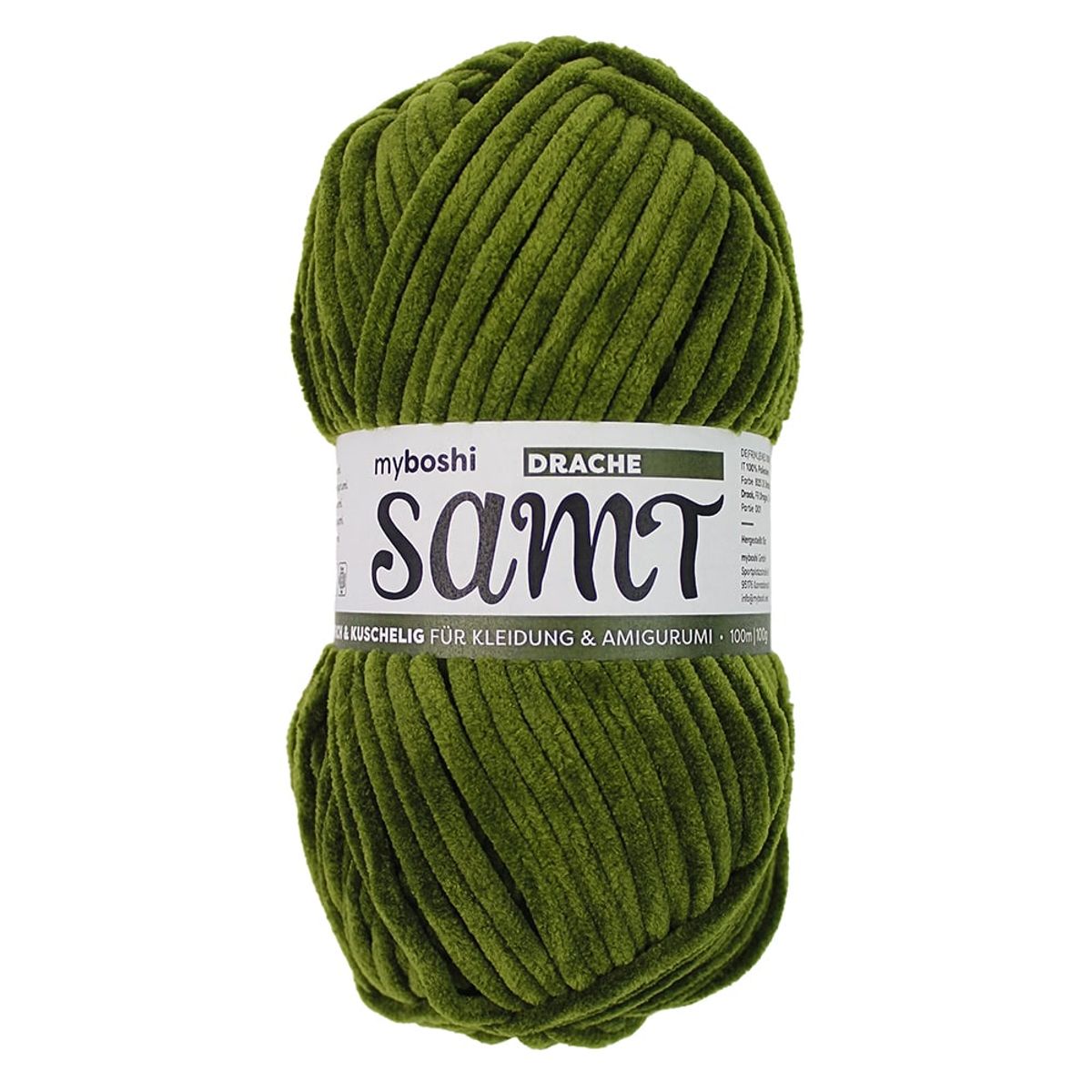 Myboshi Samt Chenillegarn 100m - 825 Drage