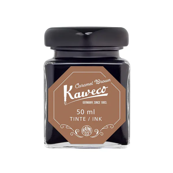 Hovedbilde Kaweco Ink Bottle 50 ml - Caramel Brown