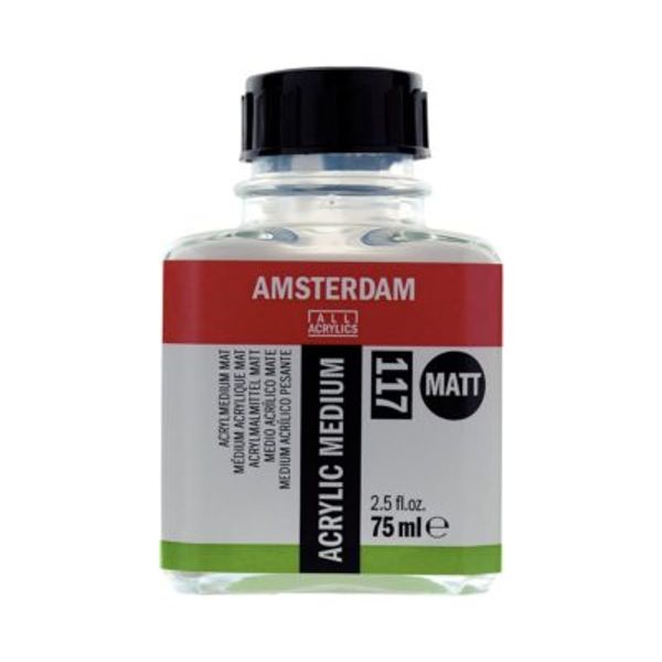 Hovedbilde Amsterdam Acrylic Medium 117  Matt  75ml