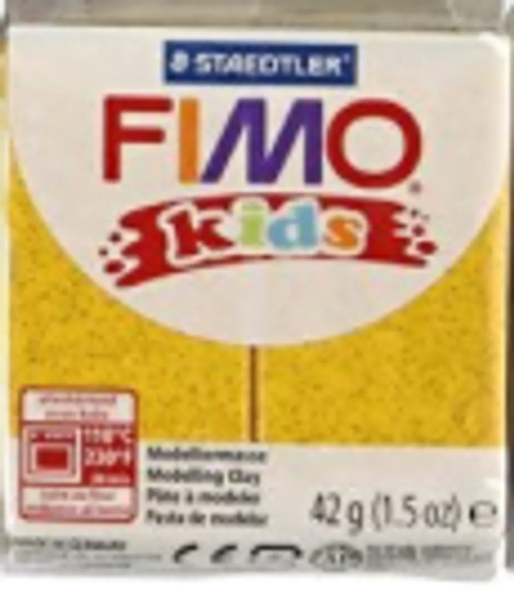 FIMO, gull glitter
