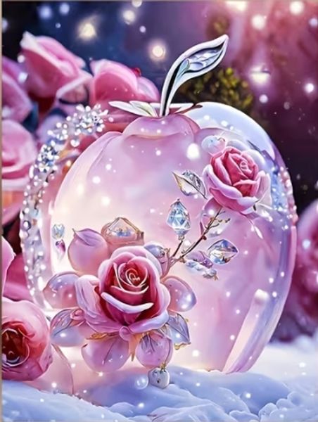 Hovedbilde Is-rose, 15 x 25 cm