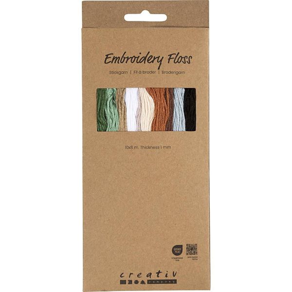 Hovedbilde Broderigarn - Naturfarger