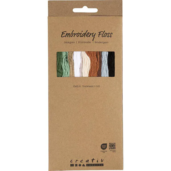 Hovedbilde Broderigarn - Naturfarger
