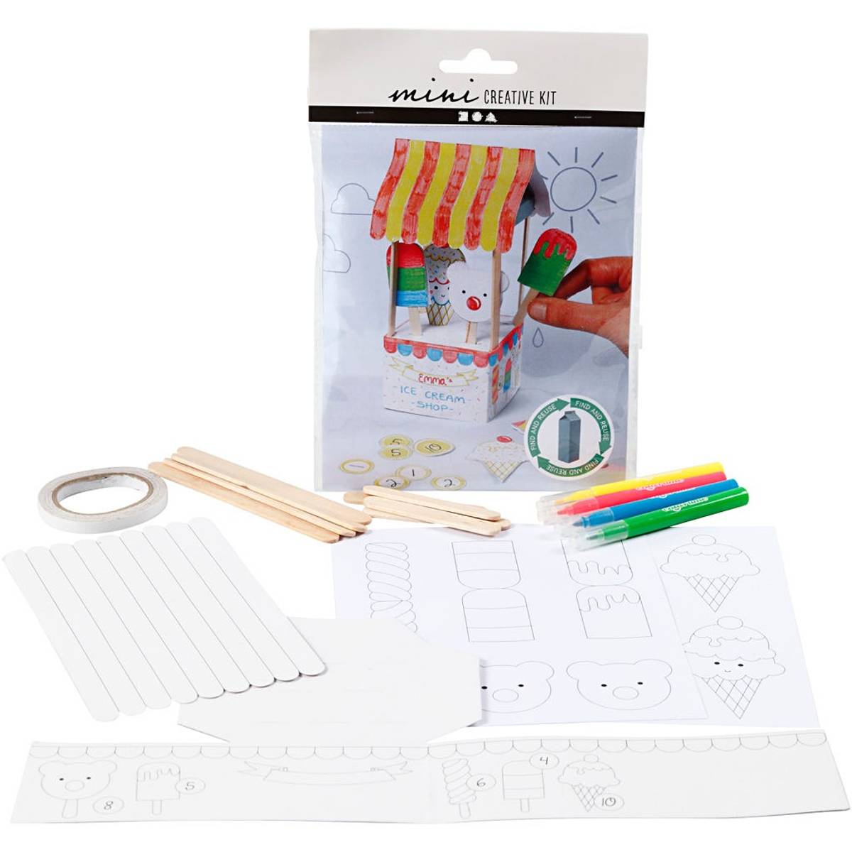 Mini DIY Kit: Iskrem-kiosk
