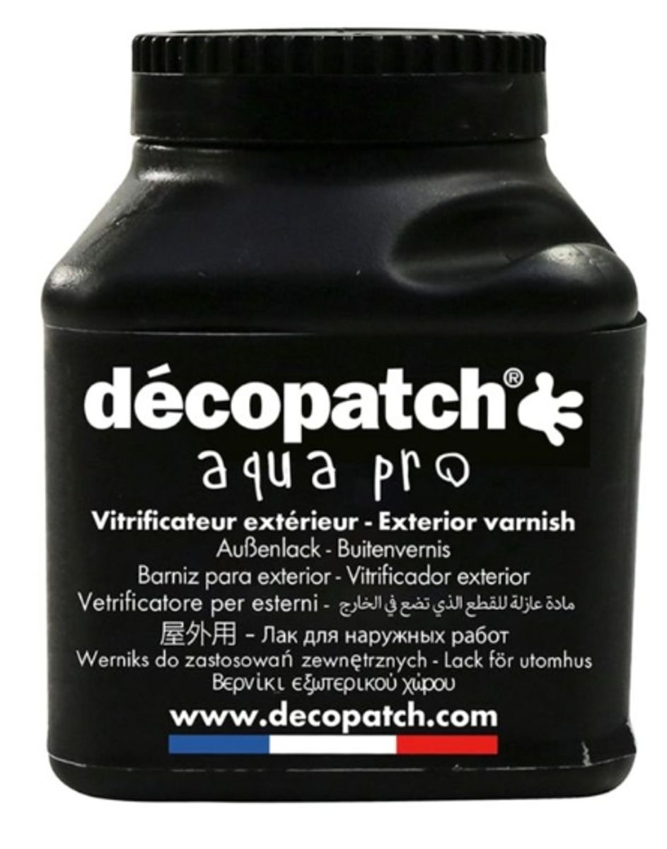Decopatch Aquapro Klarlakk 180ml – Utendørs bruk