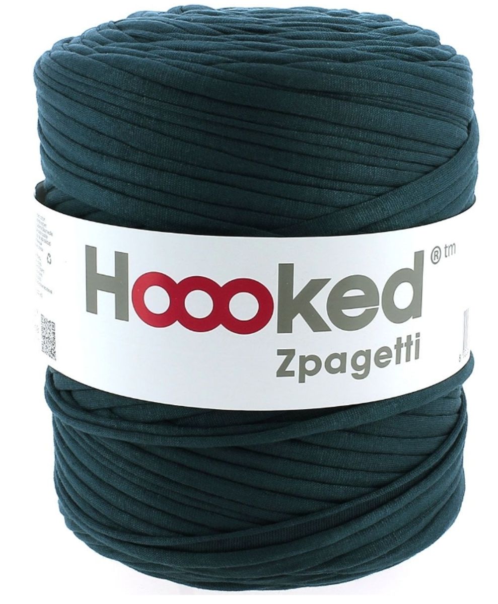 Hoooked Zpagetti, 700 - 800 g - Mørk grønn