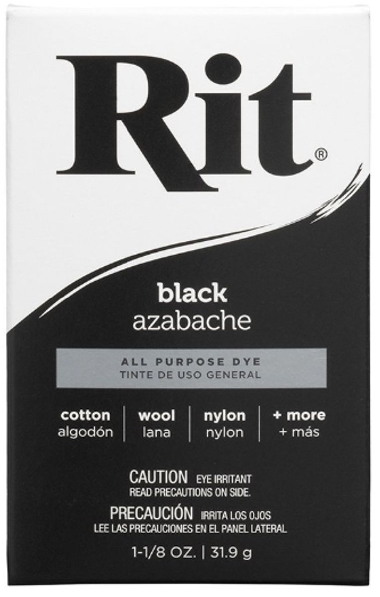 Rit tekstilfarge  – Black
