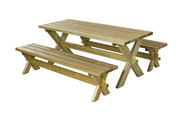 Hovedbilde Hagebord med 2 benker